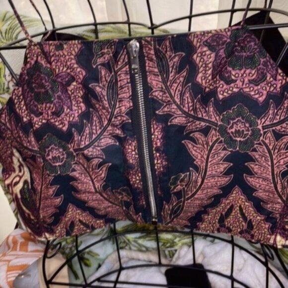 Isabel Marant Embroidered Crop Top Copper size 8 - Picture 5 of 8